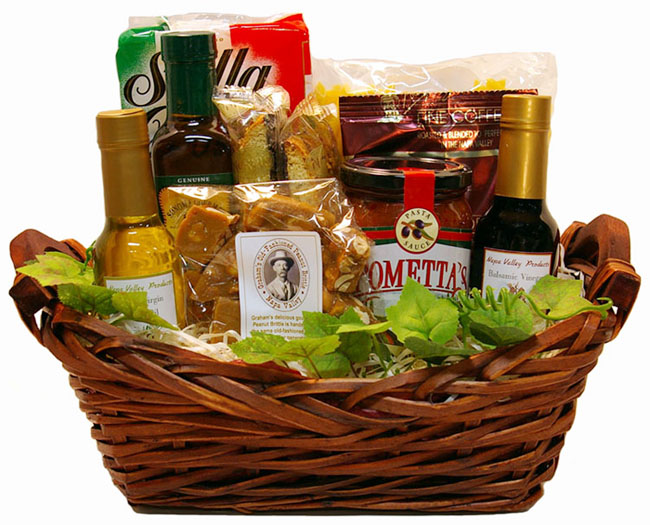 "Napa Italian Gourmet Gift Basket Christie's Basket Express"